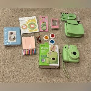 Fujifilm Instax Mini 9 Instant Camera - Lime Green w/ Accessories